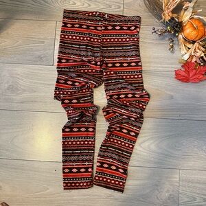 Patterned Knit cozy soft Leggings Fall Essential 🍁🍂☕️